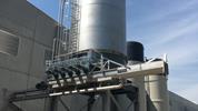 Silo met extractieschroeven